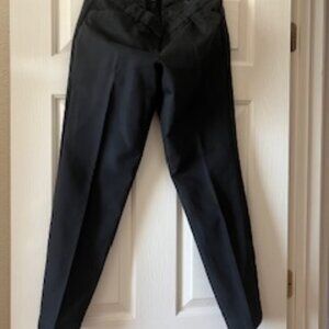 Express Editor Dress Ankle Pants - 4R - Black